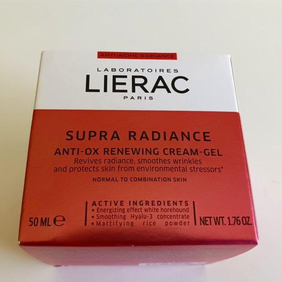 [ LIERAC ] Supra Radiance Anti-Ox Renewing Cream-Gel  -  50 ml / 1.76 oz - Picture 1 of 1